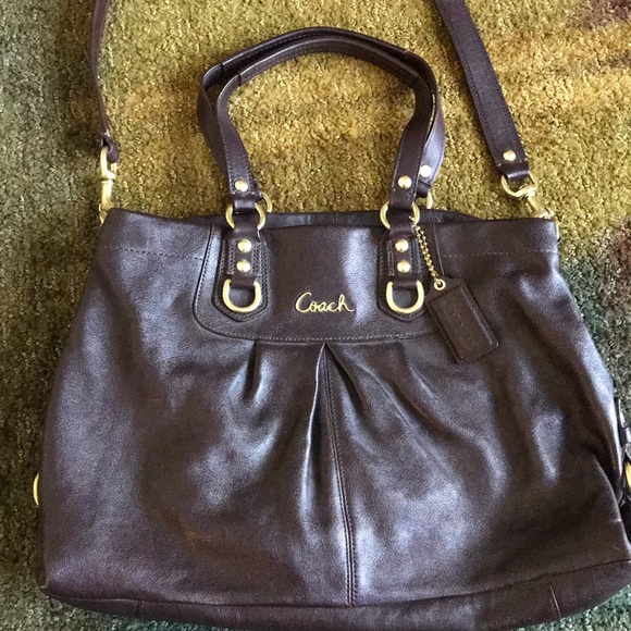 Coach Ashley Leather Carryall - Picture 2 of 8